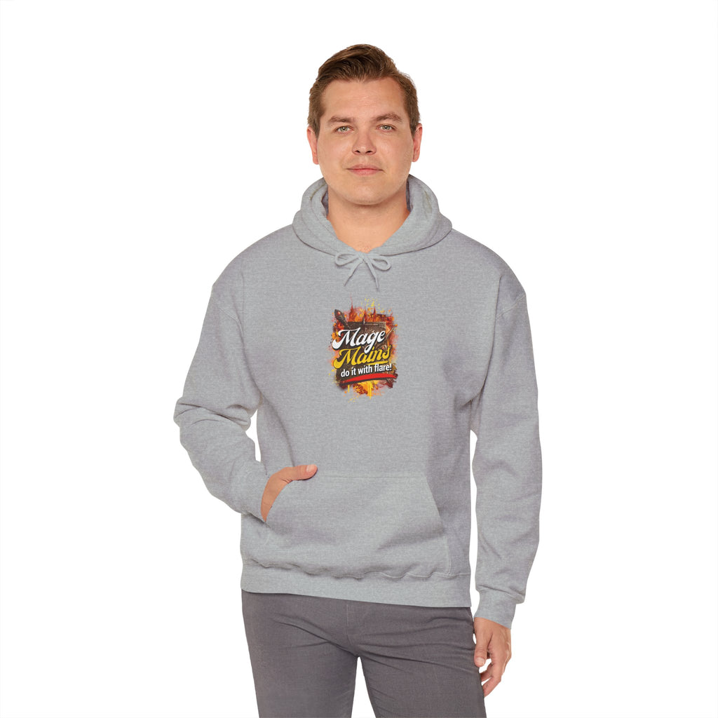 Mage Mains Do it with Flare | Gaming, E-Sports Hoodie
