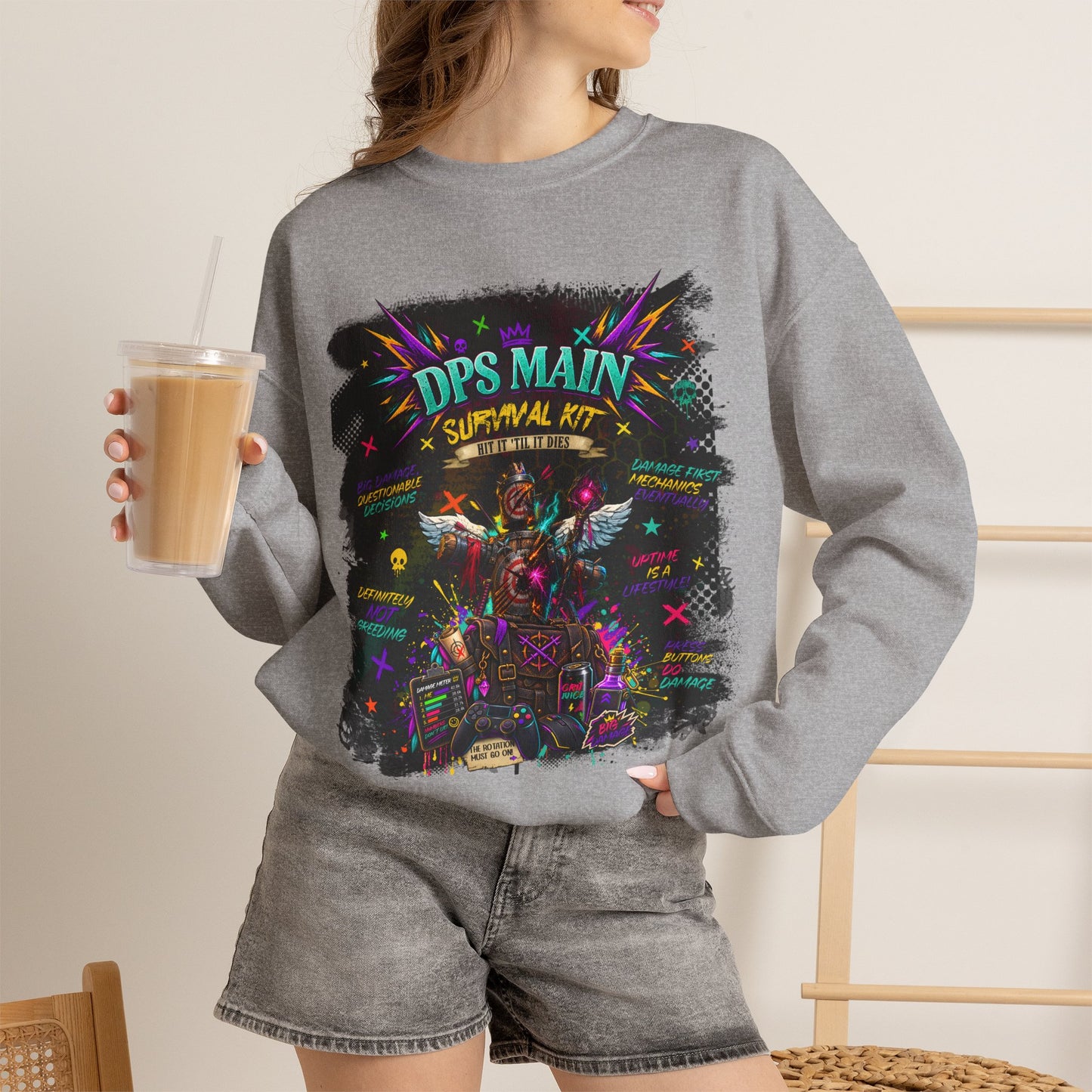 DPS Main Survival Kit | Fantasy Gamer Sweatshirt