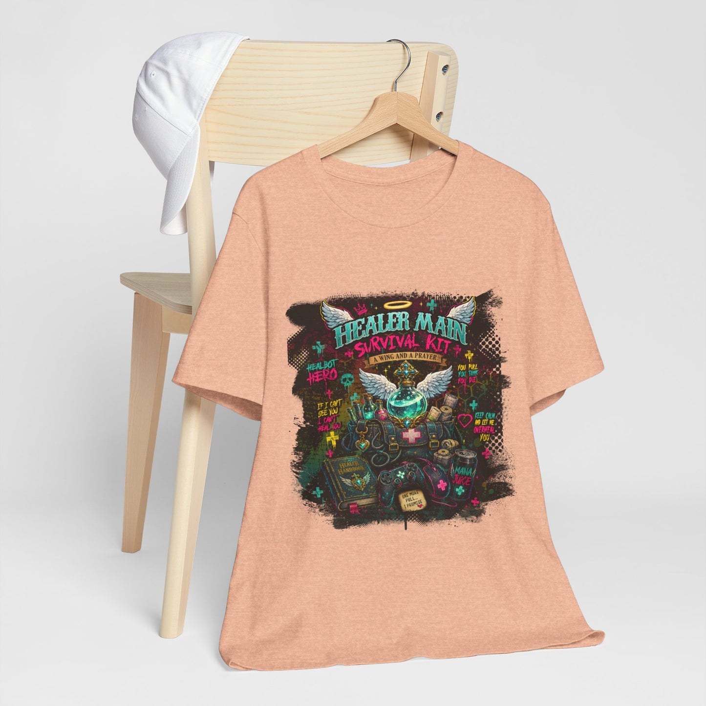 Healer Main Survival Kit | Gaming Graphic T-shirt