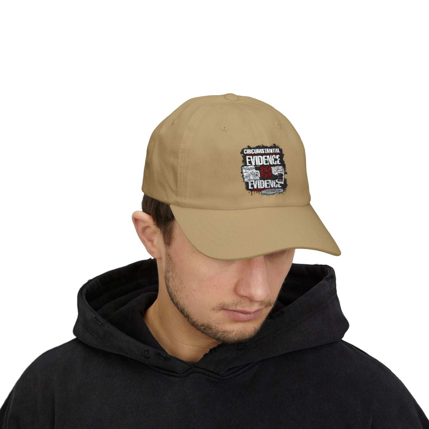 Circumstantial Evidence Is Evidence | Distressed True Crime Dad Cap