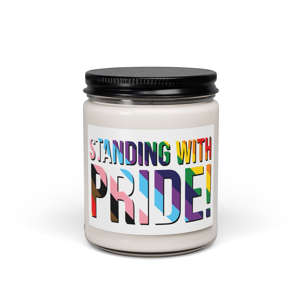 Standing With Pride Scented Soy Candle — 9oz LGBTQ+ Support Candle