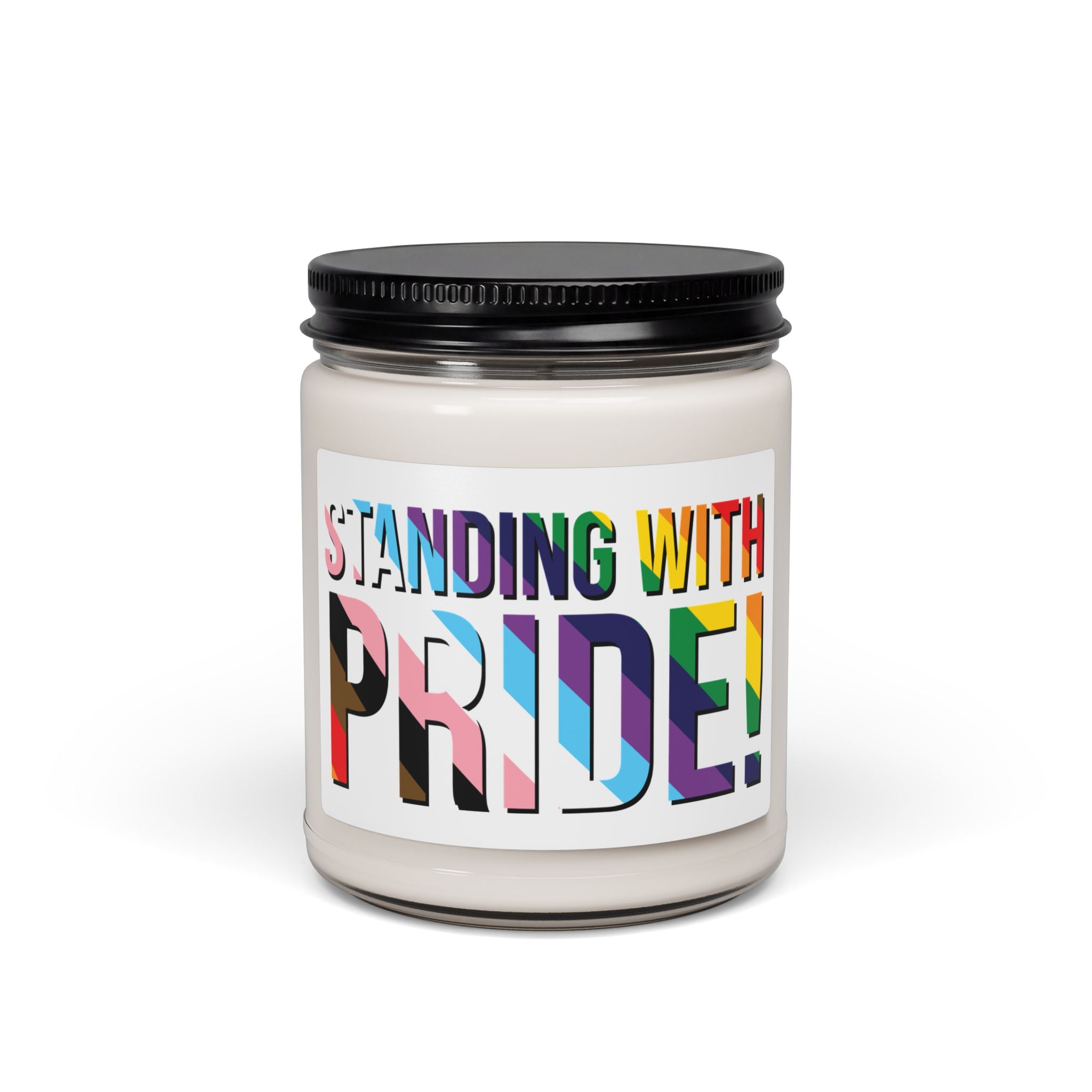 Standing With Pride Scented Soy Candle — 9oz LGBTQ+ Support Candle