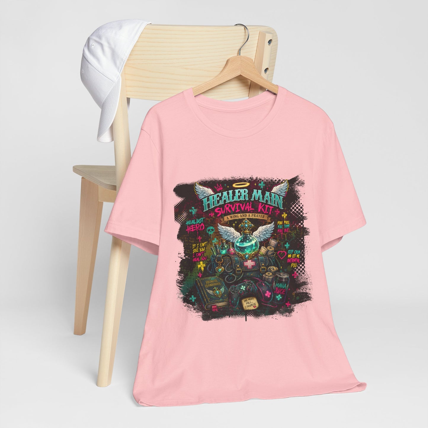 Healer Main Survival Kit | Gaming Graphic T-shirt