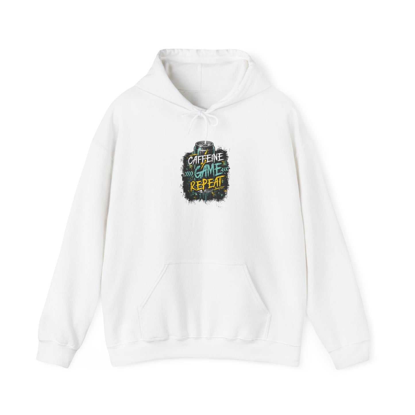 Caffeine Game Repeat | Gaming, E-Sports Hoodie