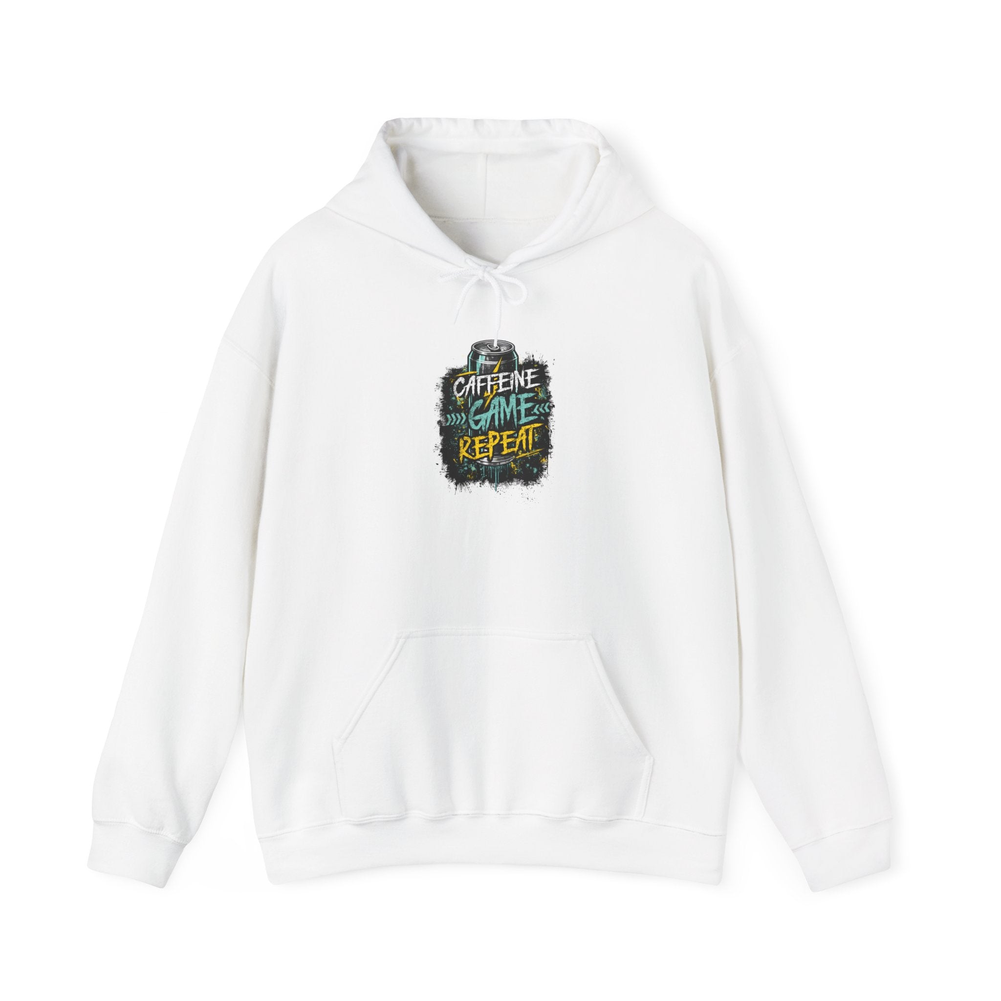 Caffeine Game Repeat | Gaming, E-Sports Hoodie