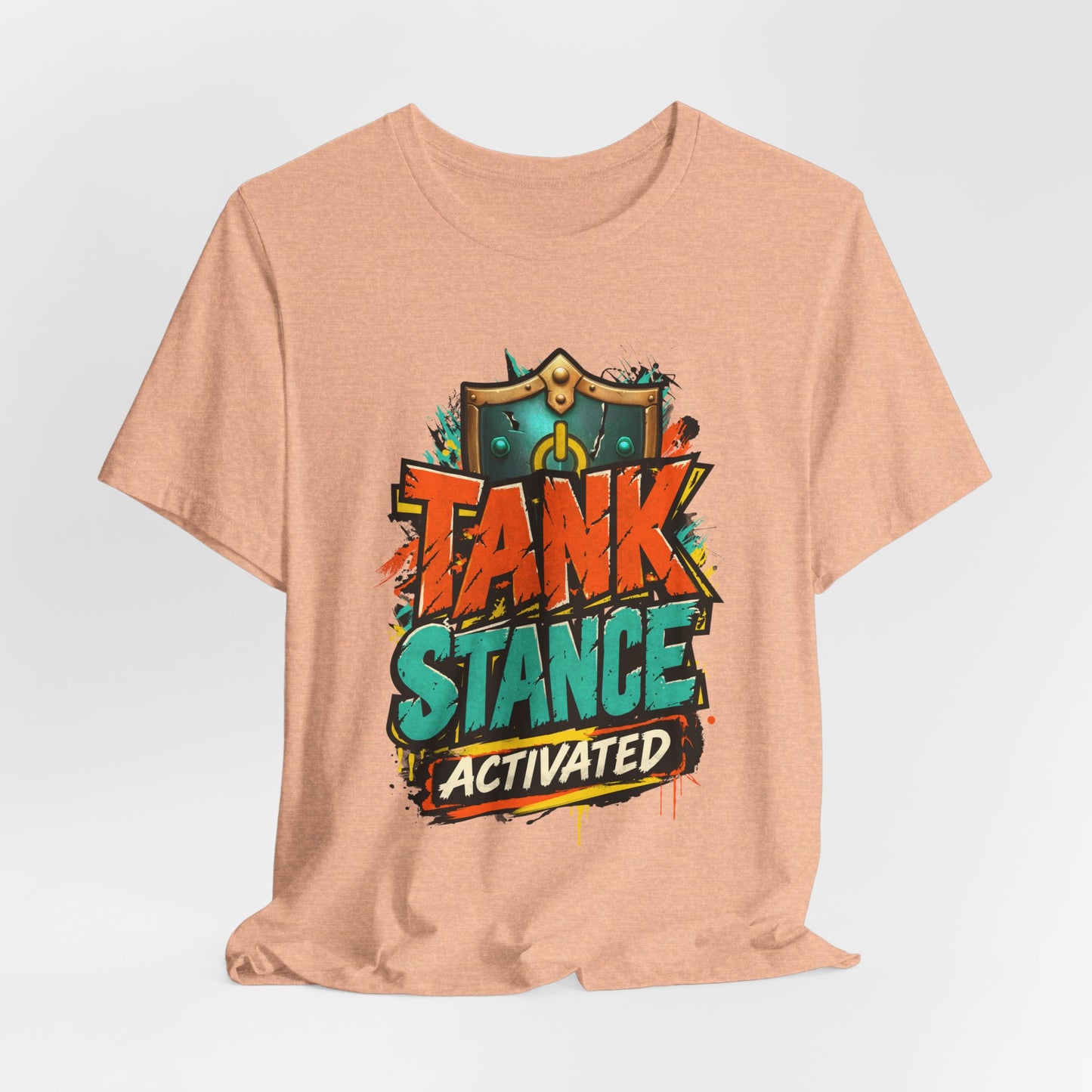 Tank Stance Activated Gamer T-Shirt – Neon Graffiti Tank Main Tee