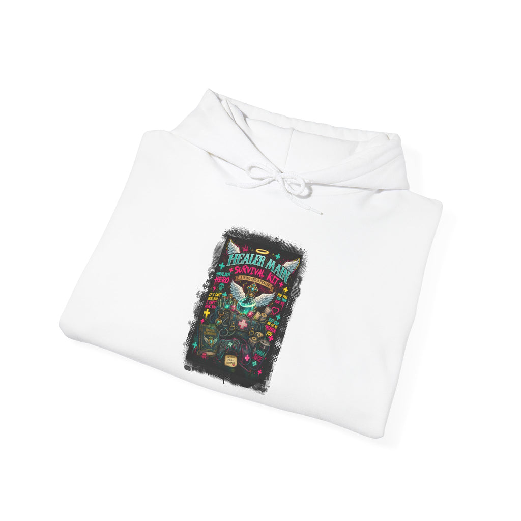 Healer Main Survival Kit | Fantasy Gamer Hoodie