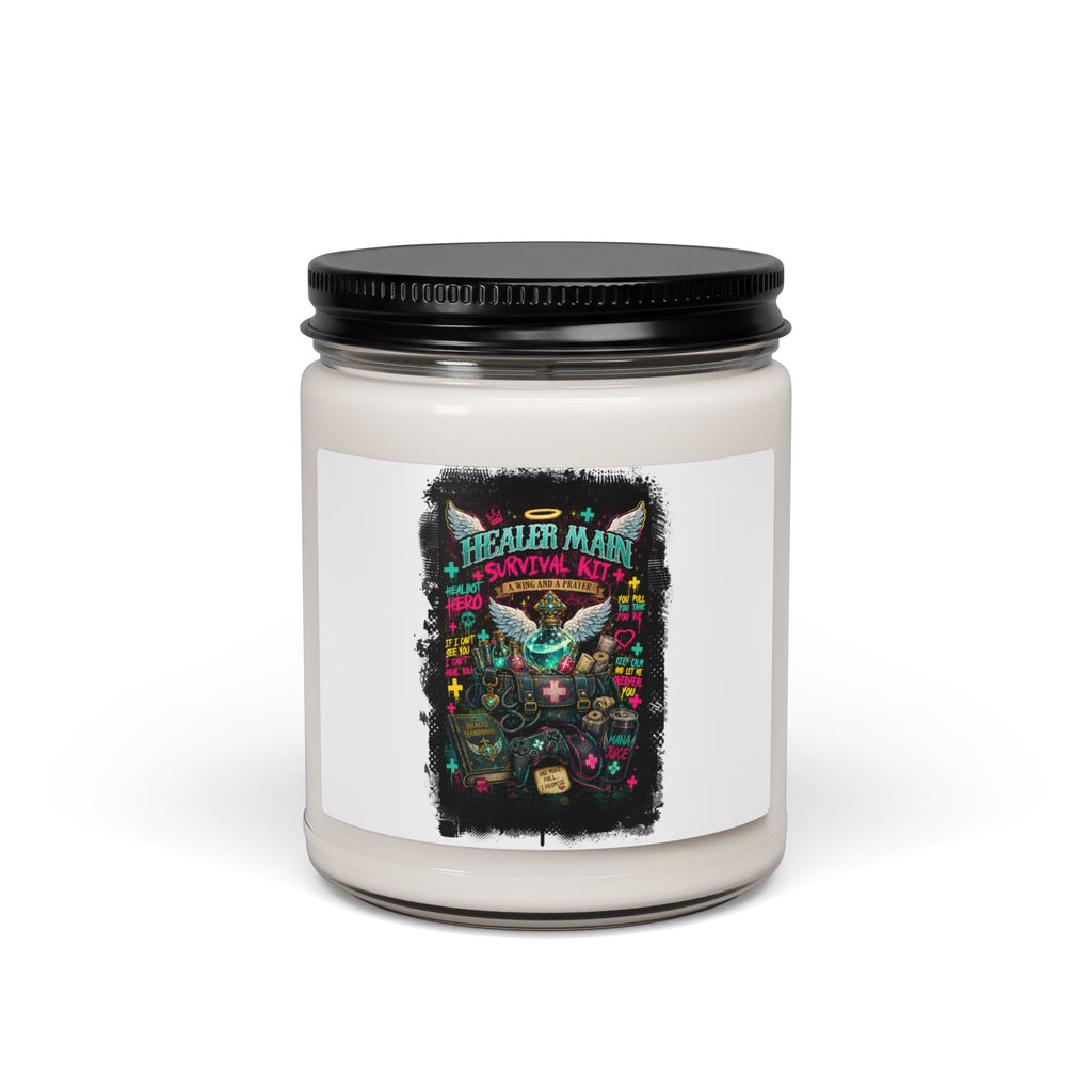 Healer Main Survival Kit | Gamer Scented Soy Candle (9oz)
