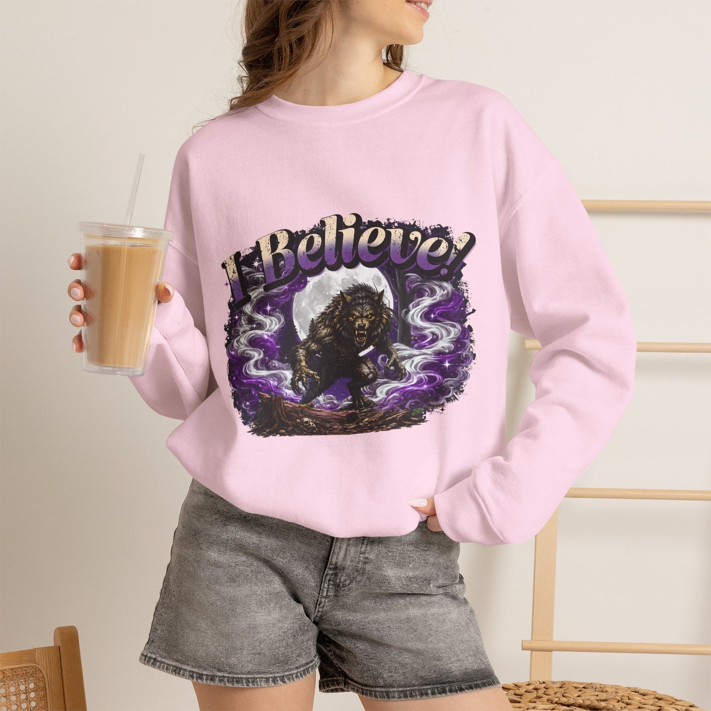 I Believe... Werewolf Crewneck Sweatshirt