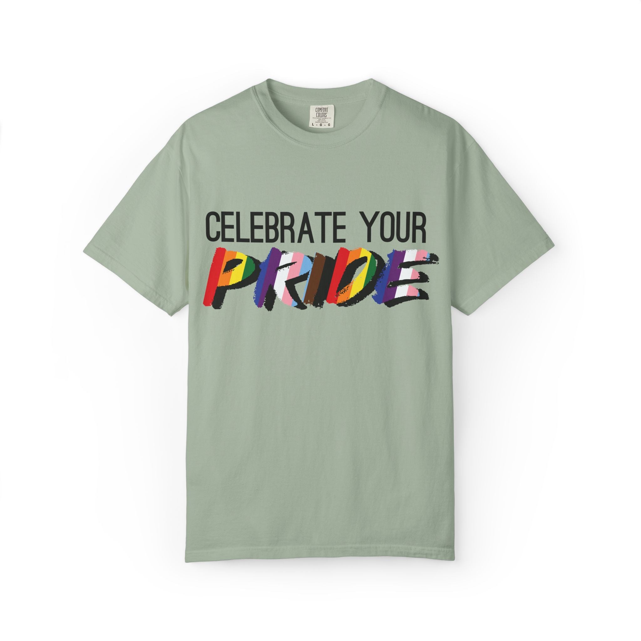 Celebrate Your Pride T-Shirt — Rainbow LGBTQ+ Pride Tee