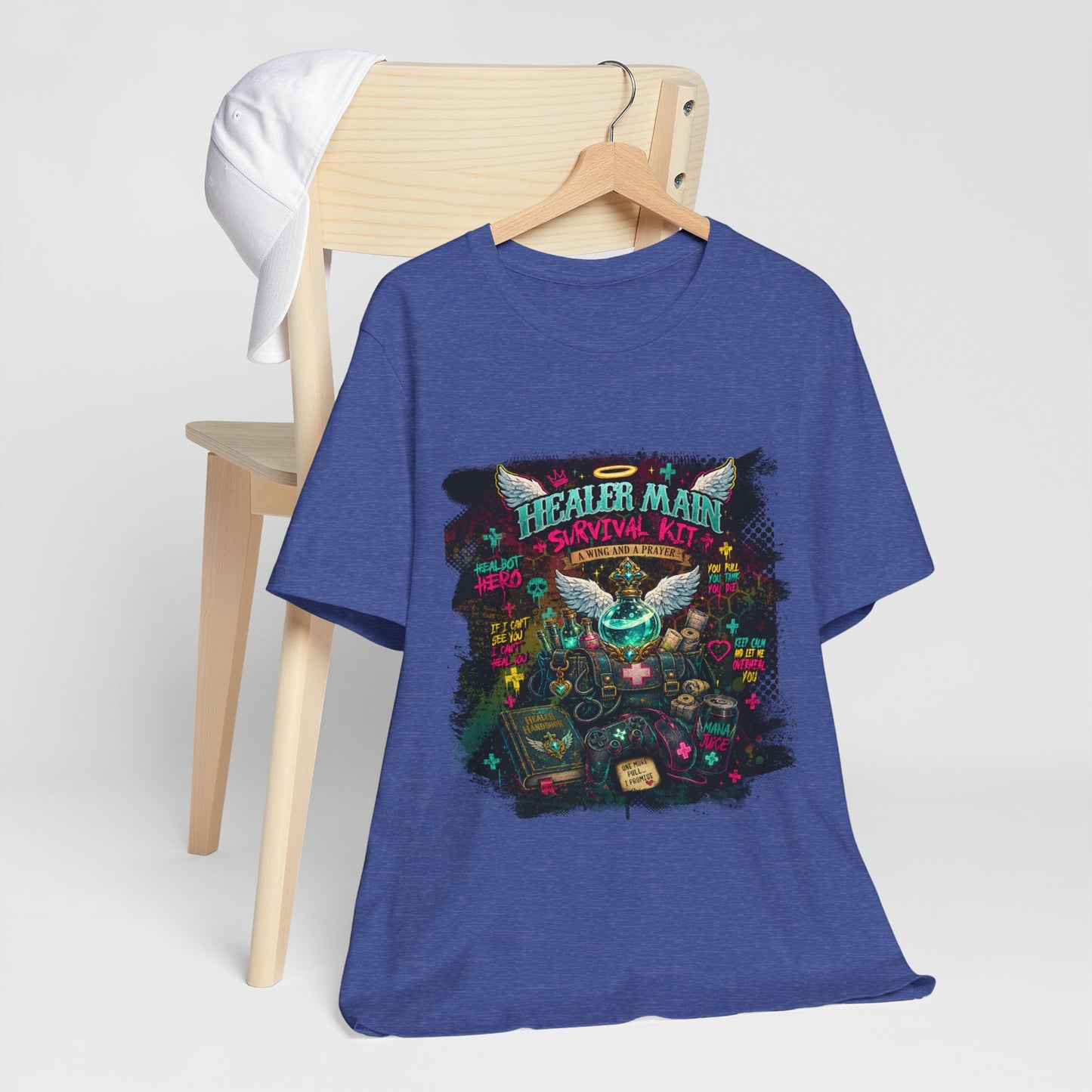 Healer Main Survival Kit | Gaming Graphic T-shirt