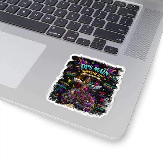 DPS Main Survival Kit | Neon Gamer Vinyl Sticker