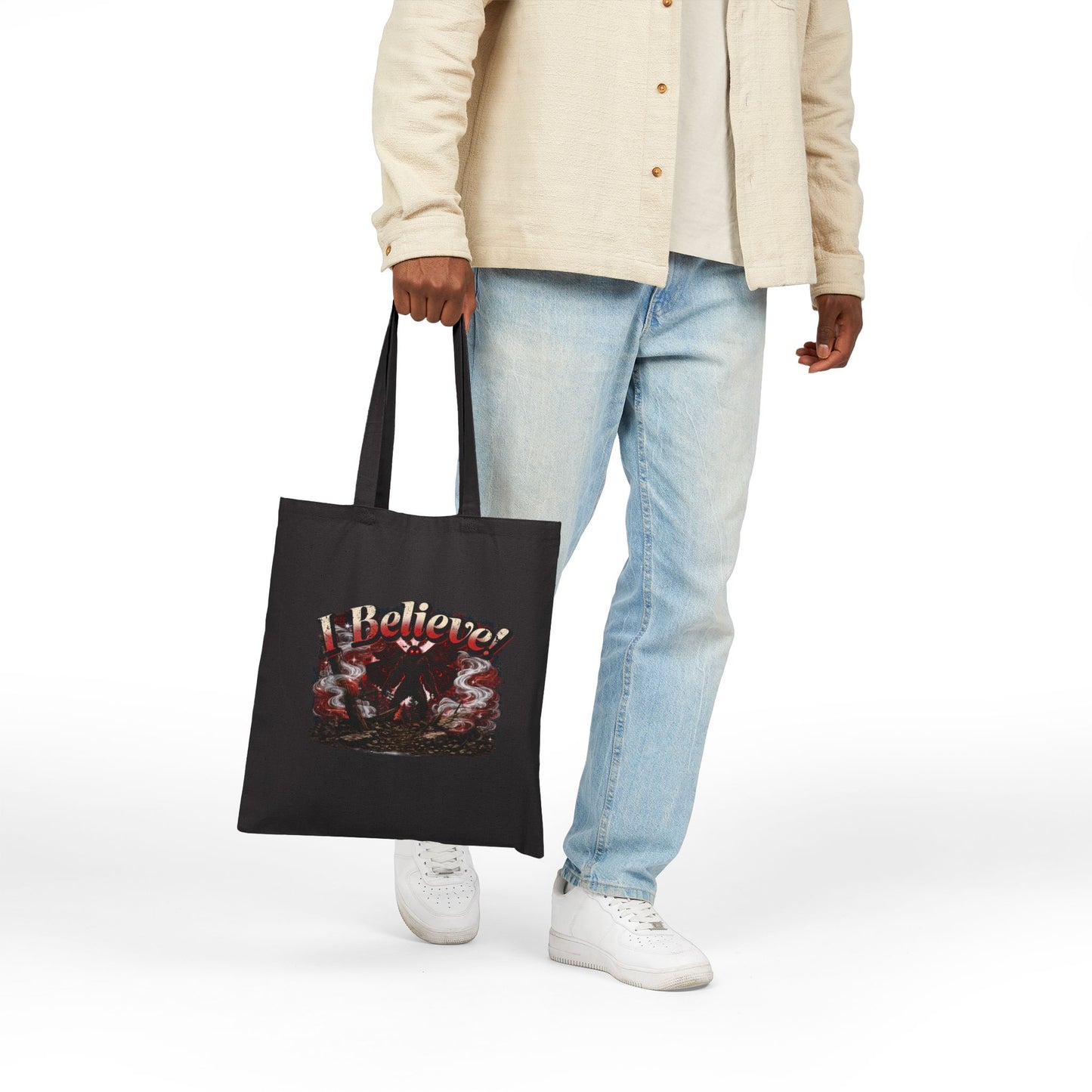 I Believe... Mothman Tote Bag