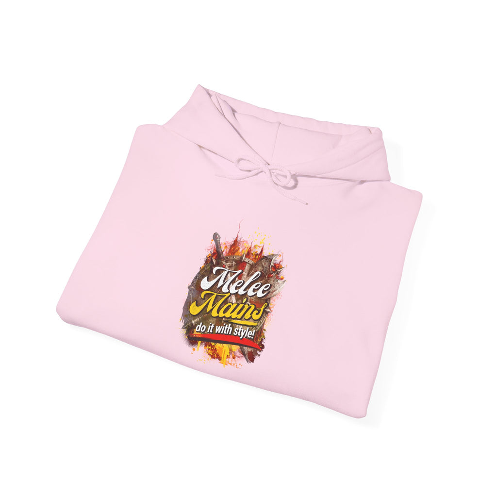 Melee Mains Do it with Style - Gaming, ESports Graphic Hoodie