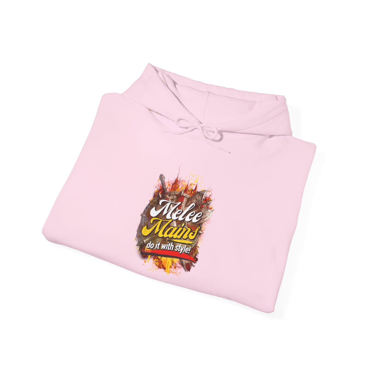 Melee Mains Do it with Style - Gaming, ESports Graphic Hoodie