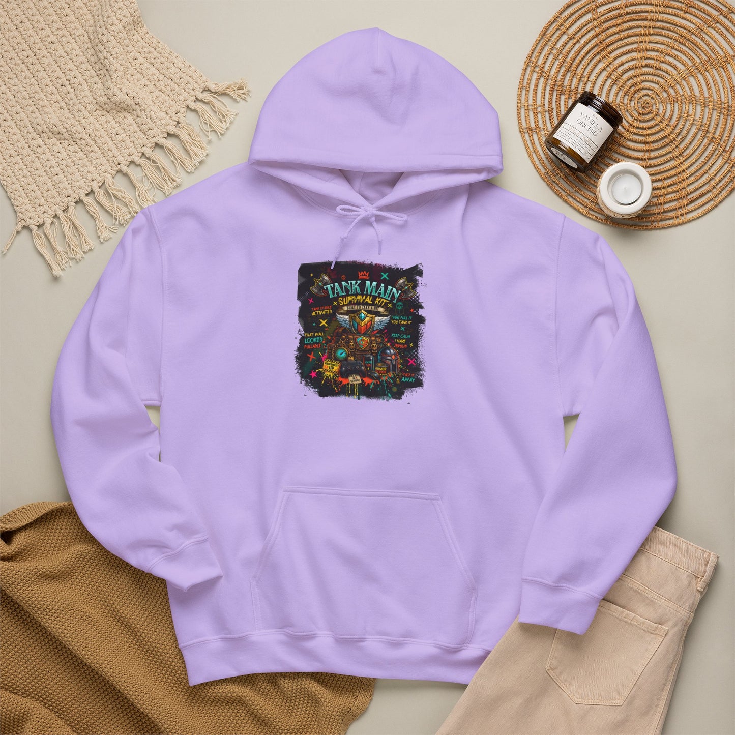 Tank Main Survival Kit | Fantasy Gamer Hoodie