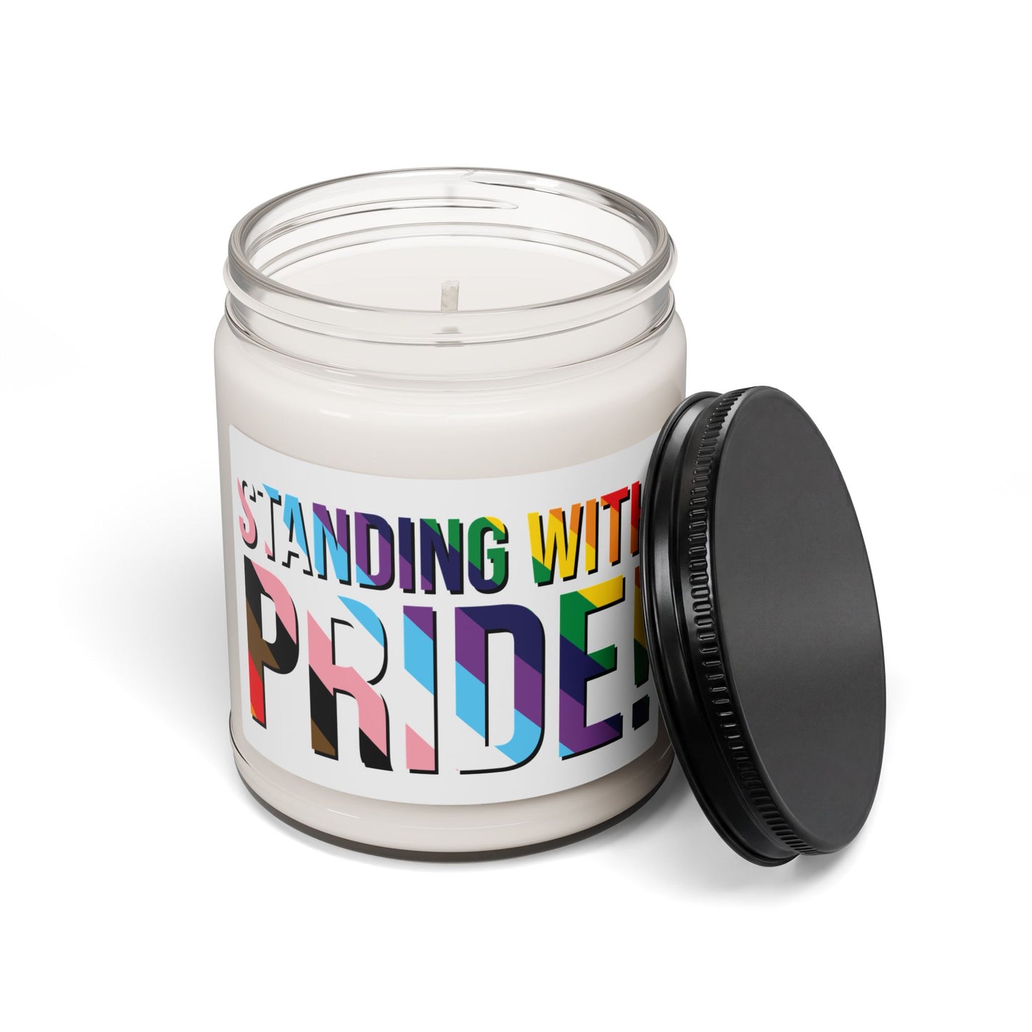 Standing With Pride Scented Soy Candle — 9oz LGBTQ+ Support Candle