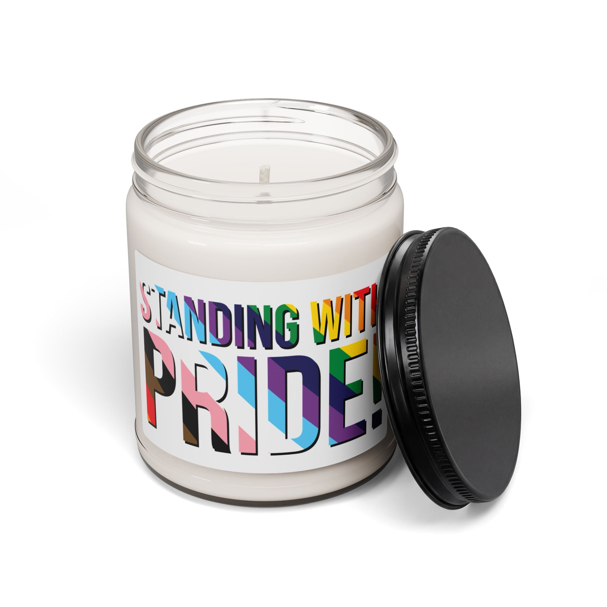 Standing With Pride Scented Soy Candle — 9oz LGBTQ+ Support Candle