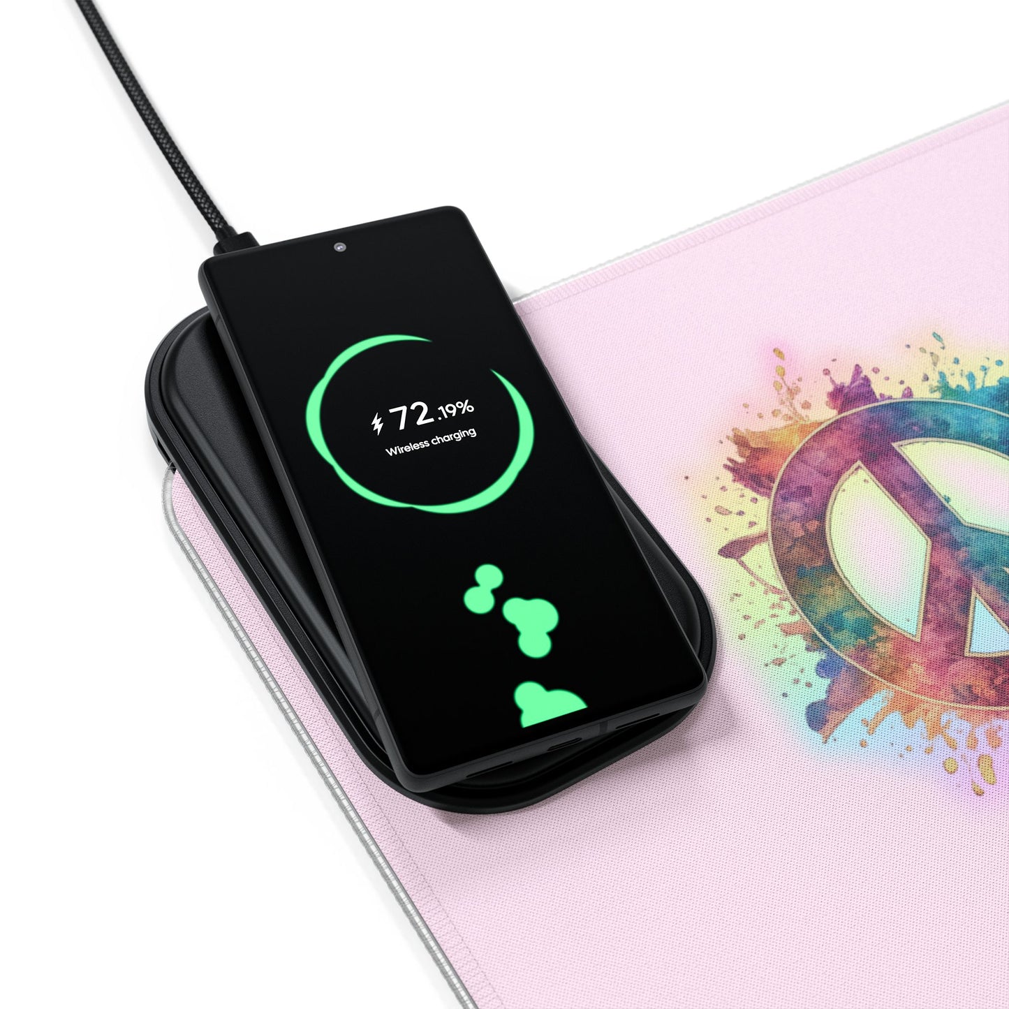 Peace, Love & Dragon Cubs Extended Gaming Mouse Pad
