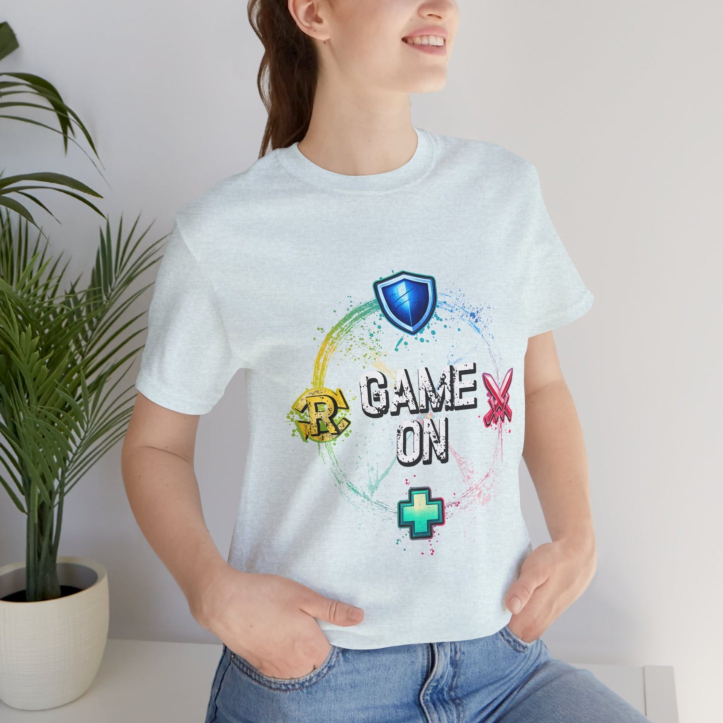 Tank DPS Heal Repeat | MMO RPG Gamer Shirt