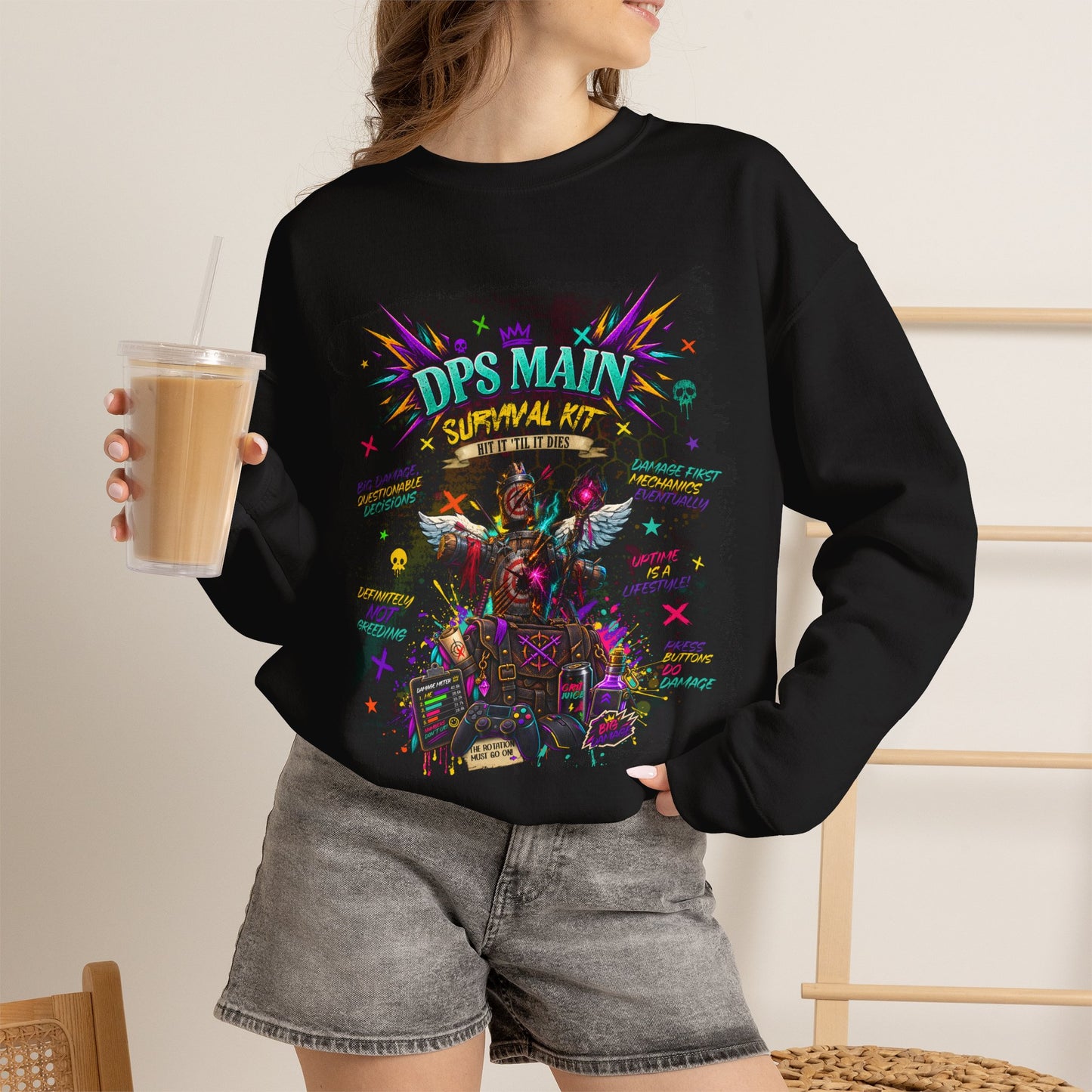 DPS Main Survival Kit | Fantasy Gamer Sweatshirt