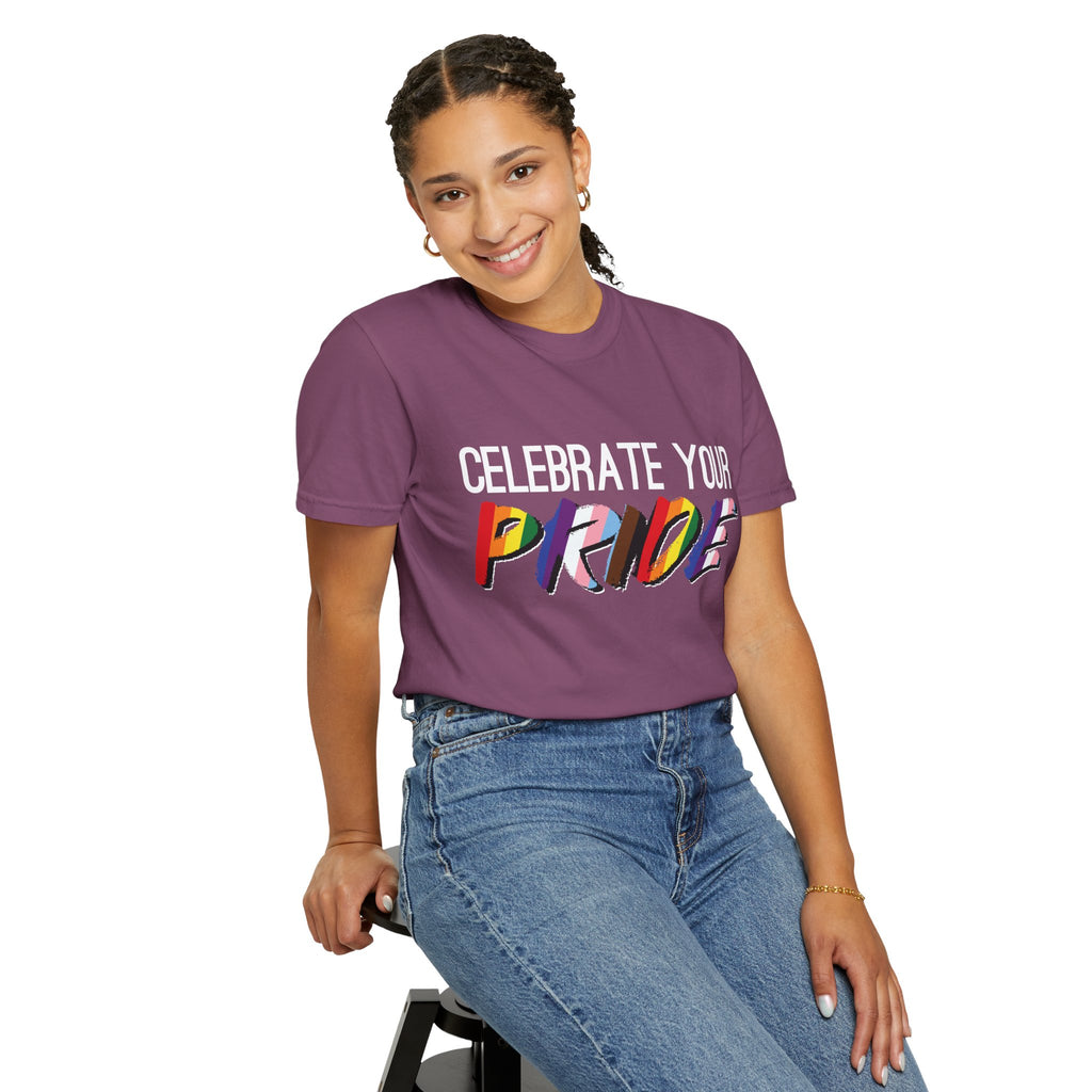 Celebrate Your Pride T-Shirt — Rainbow LGBTQ+ Pride Tee