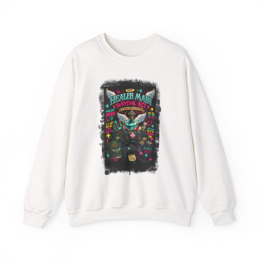 Healer Main Survival Kit | Fantasy Gamer Sweatshirt