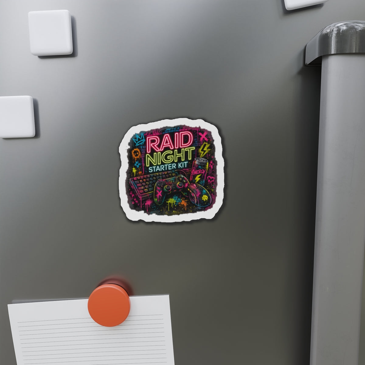 Raid Night Starter Kit Die-Cut Gamer Magnet