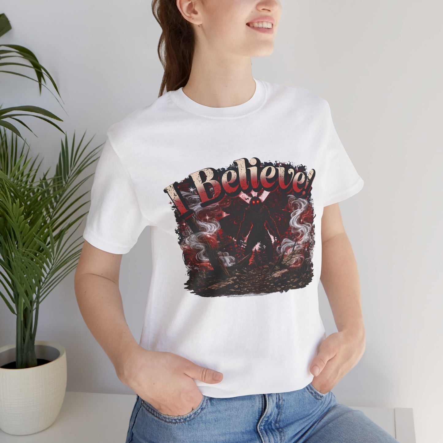 I Believe... Mothman | Cryptid Horror Graphic Tee