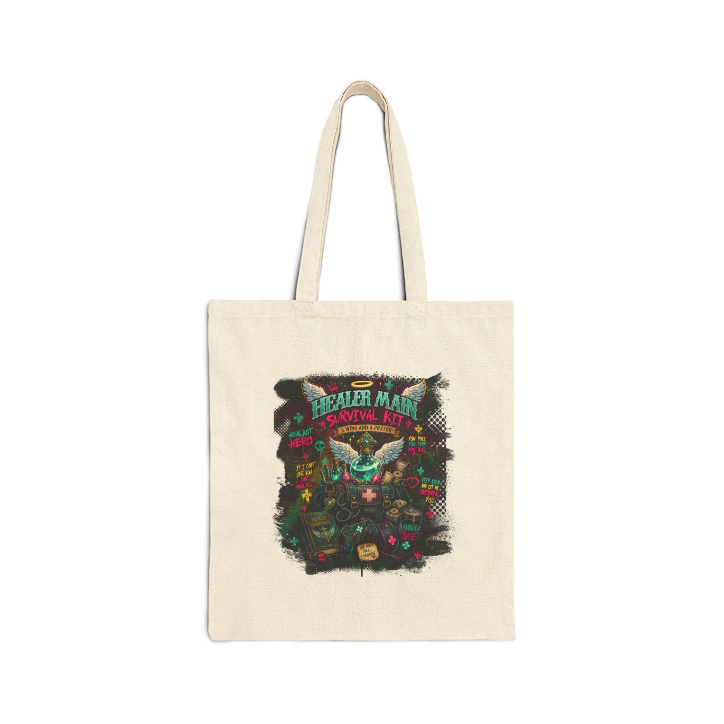 Healer Main Survival Kit | Canvas Tote Bag