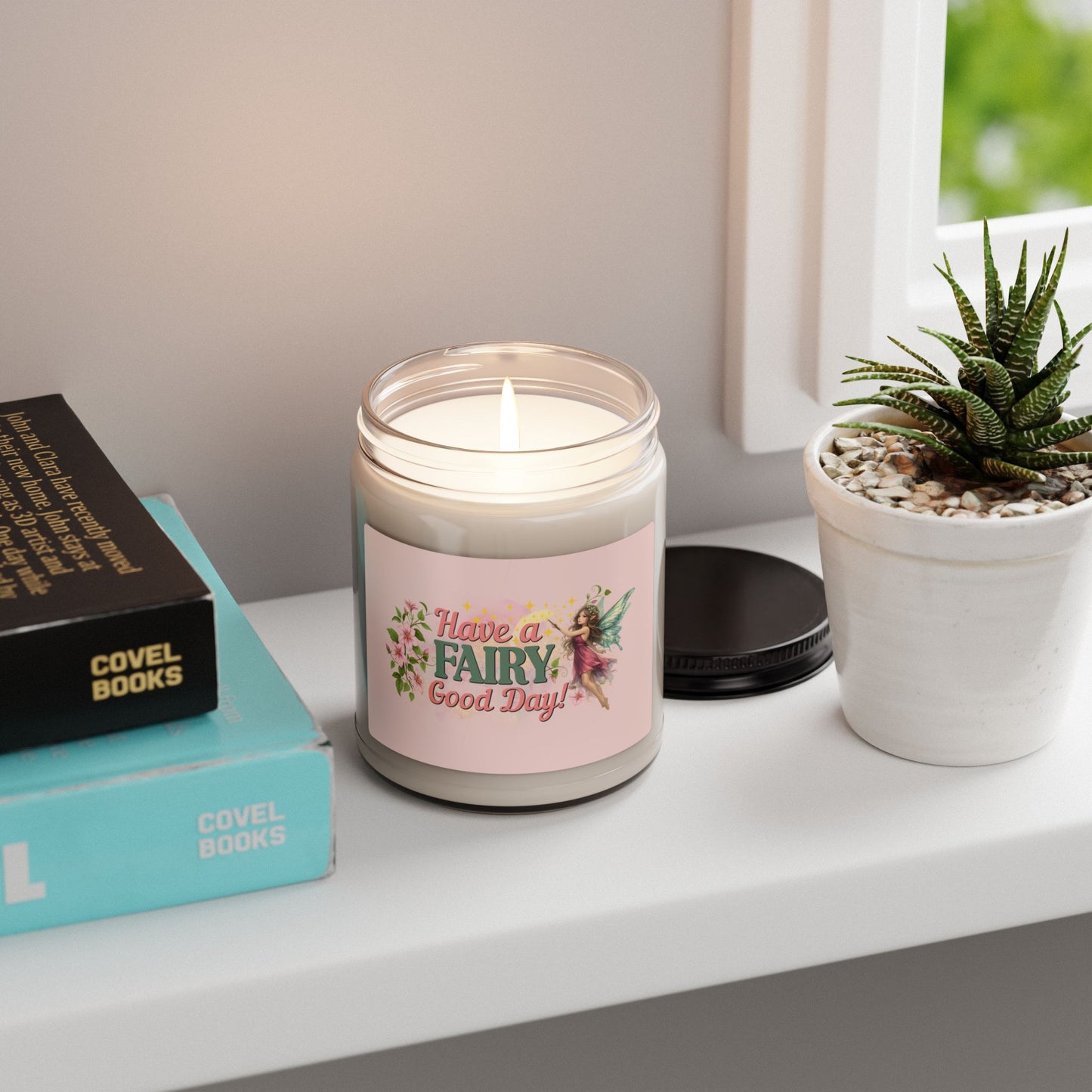 Have a Fairy Good Day Scented Candle | Whimsical Fairycore Fantasy Soy Candle