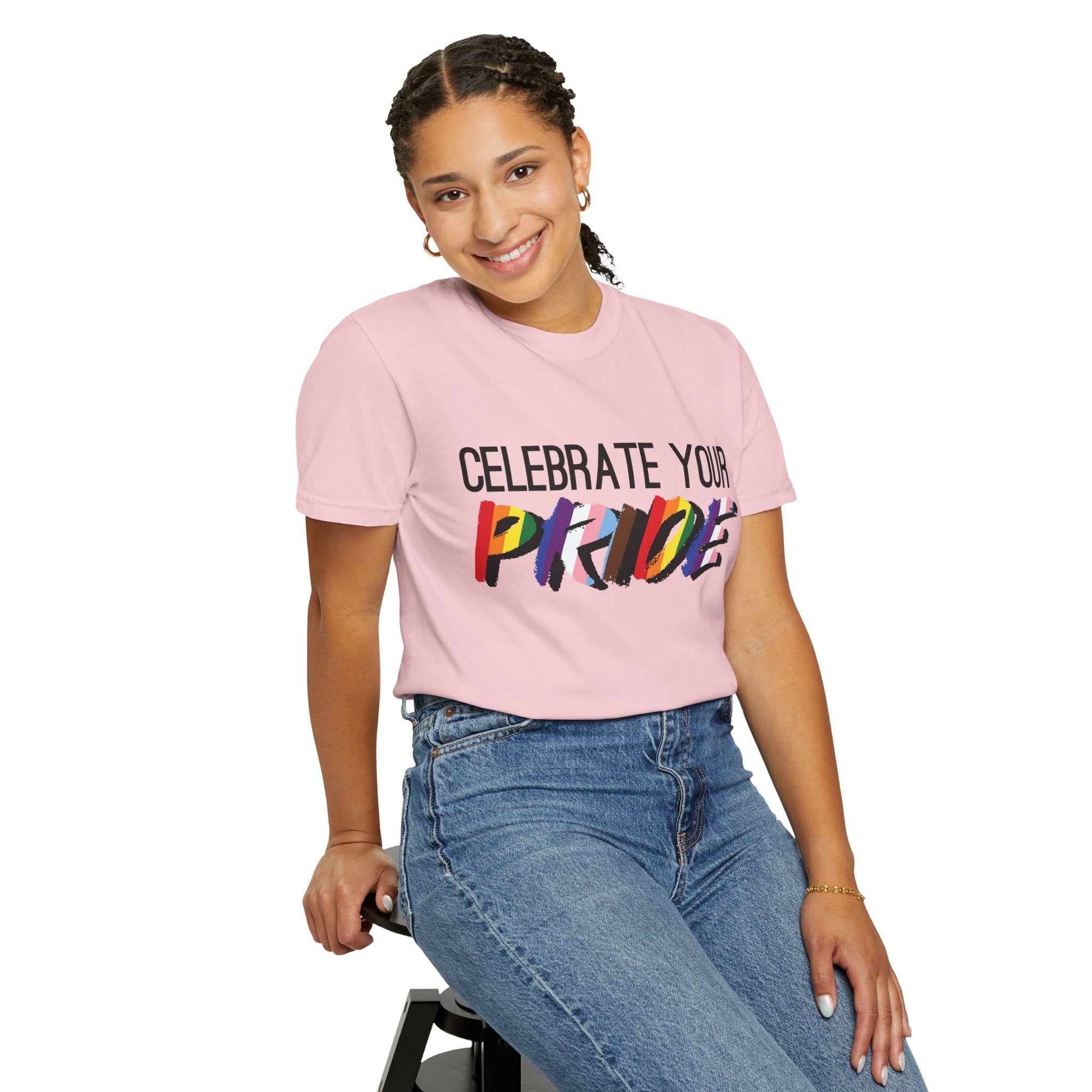 Celebrate Your Pride T-Shirt — Rainbow LGBTQ+ Pride Tee