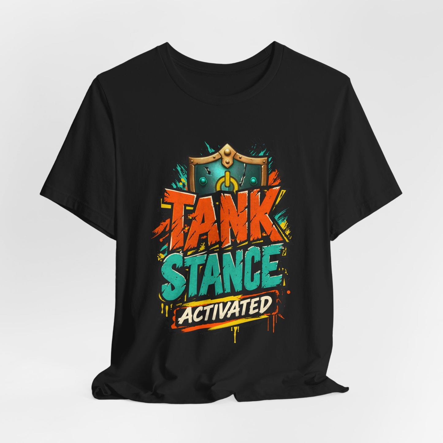 Tank Stance Activated Gamer T-Shirt – Neon Graffiti Tank Main Tee