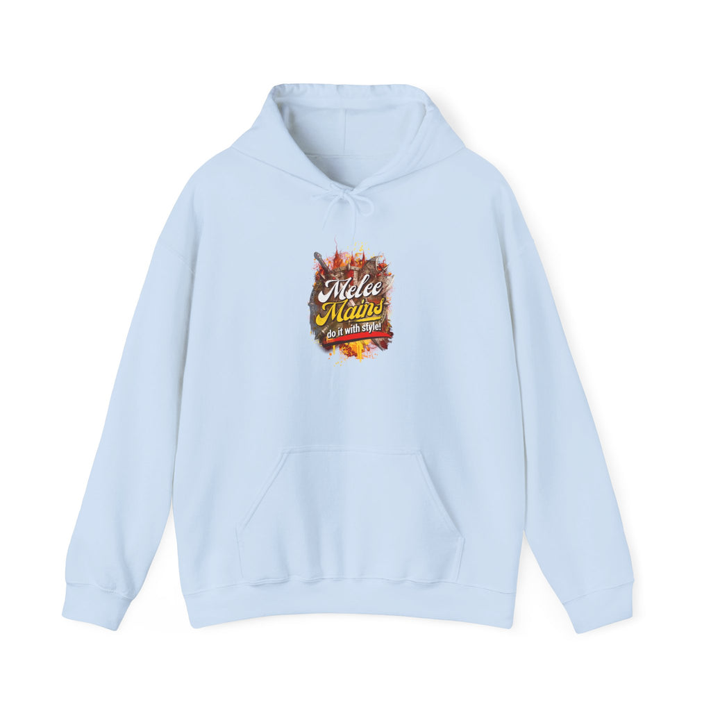 Melee Mains Do it with Style - Gaming, ESports Graphic Hoodie