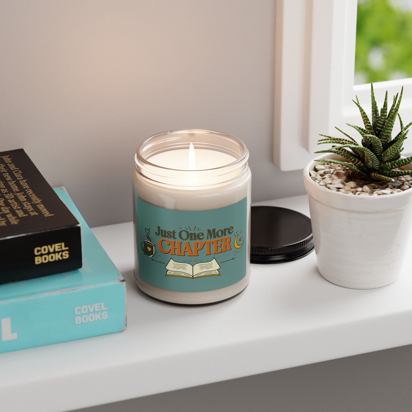 Just One More Chapter | Cozy Book Lover Scented Soy Candle