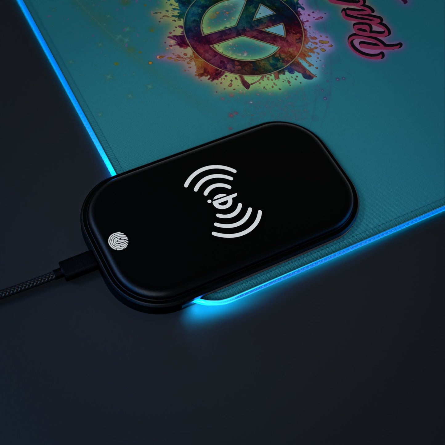 Peace, Love & Pixie Dust XL Fantasy Gaming Mouse Pad