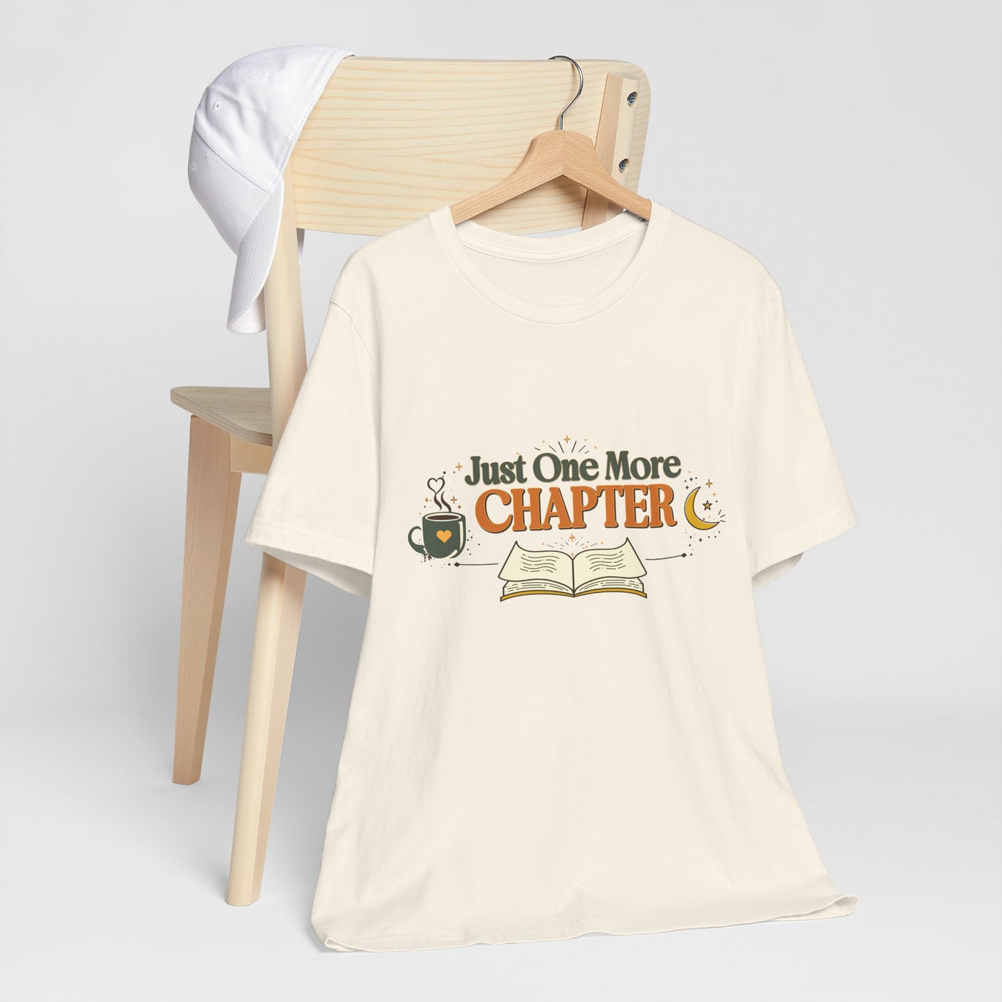 Just One More Chapter | Vintage Book Lover Grunge T-Shirt