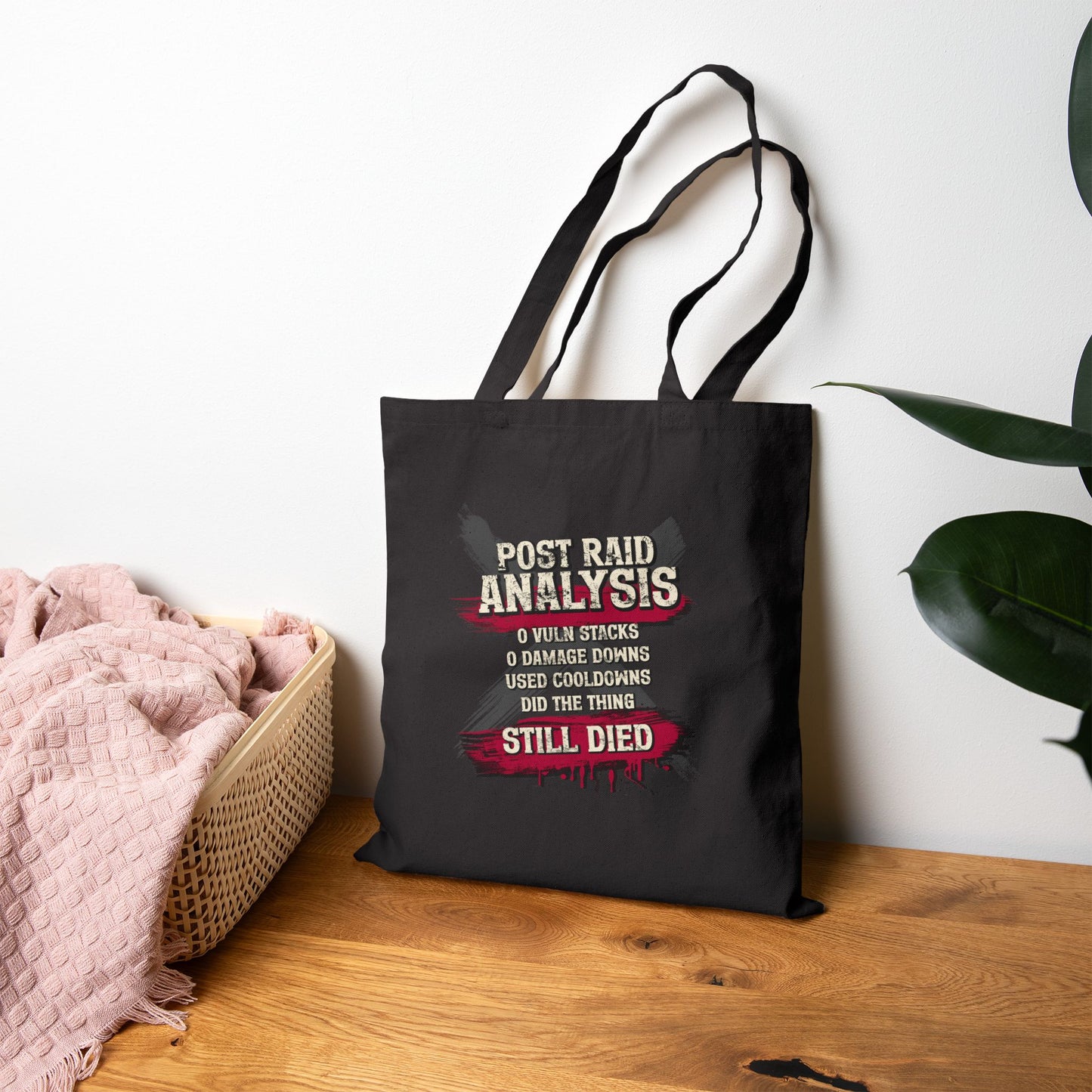 Did Mechanics, Still Died | Gaming Humor Canvas Tote Bag
