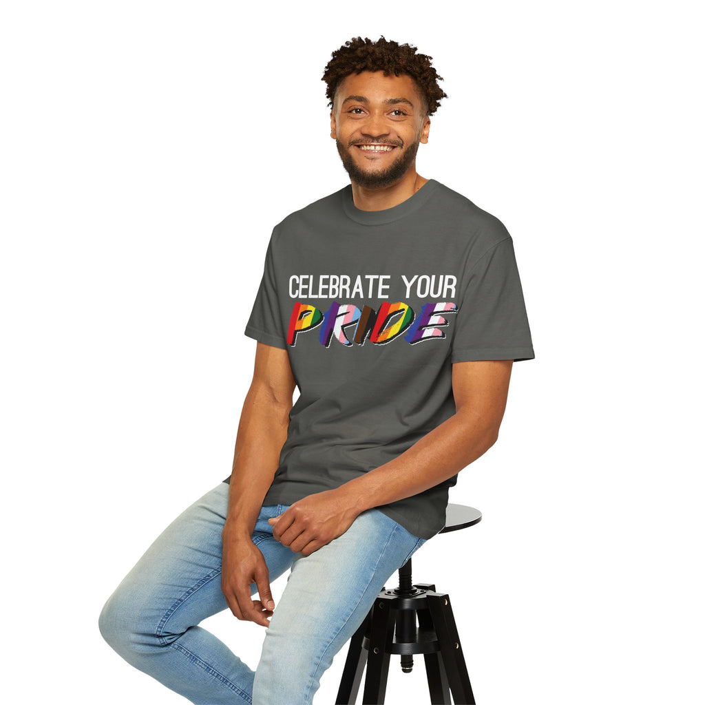 Celebrate Your Pride T-Shirt — Rainbow LGBTQ+ Pride Tee
