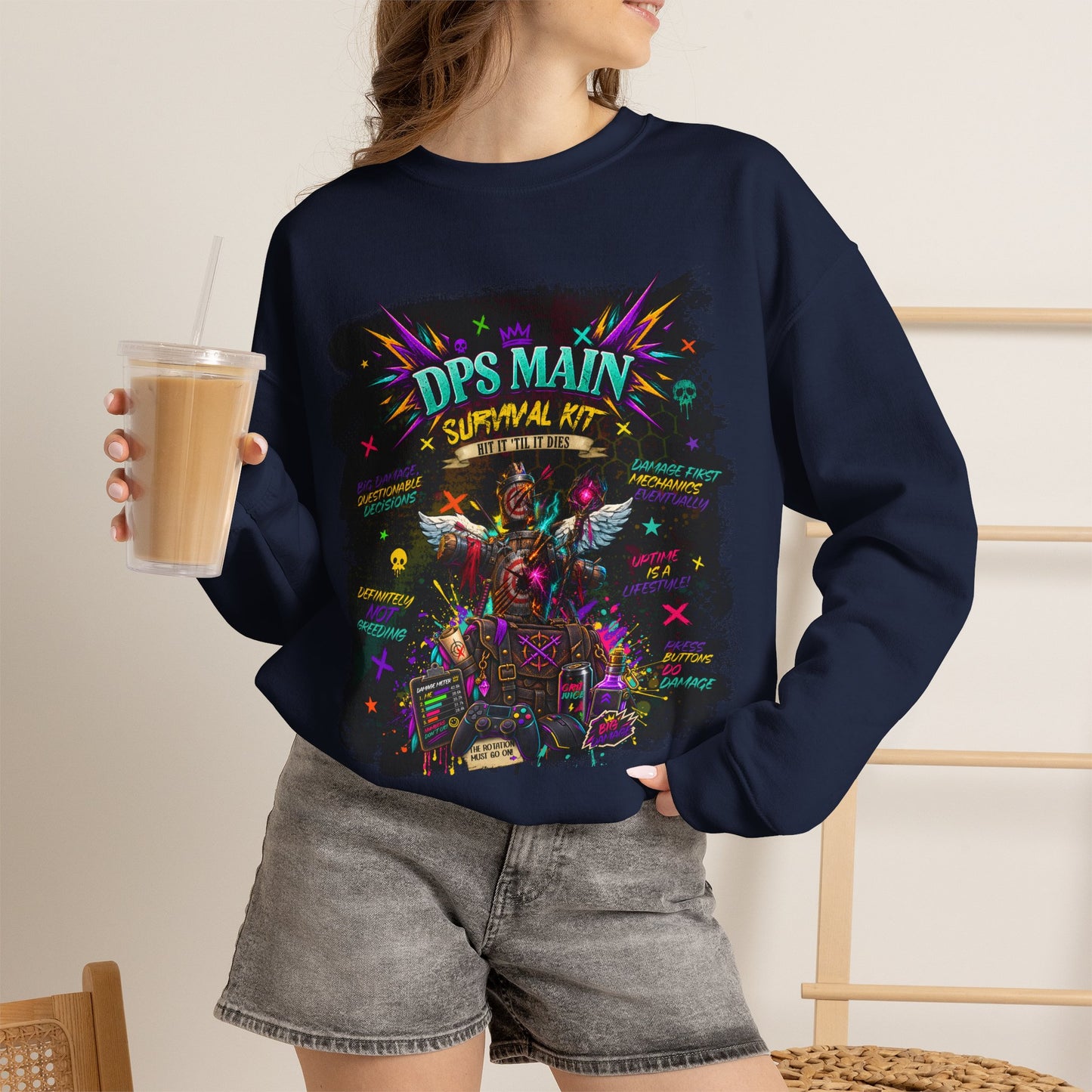 DPS Main Survival Kit | Fantasy Gamer Sweatshirt
