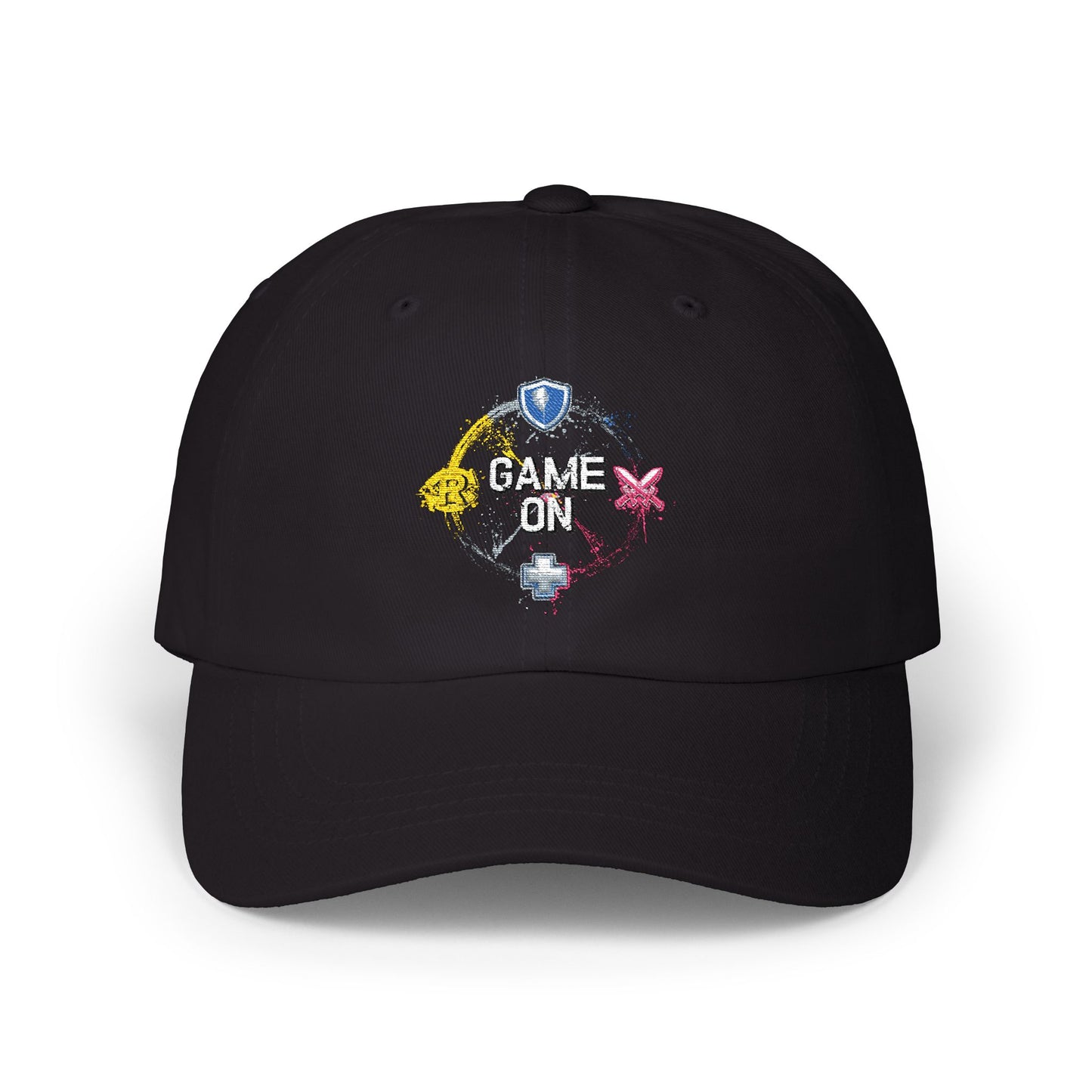 Tank DPS Heal Repeat Dad Cap | MMO RPG Gaming Hat for Raid Fans