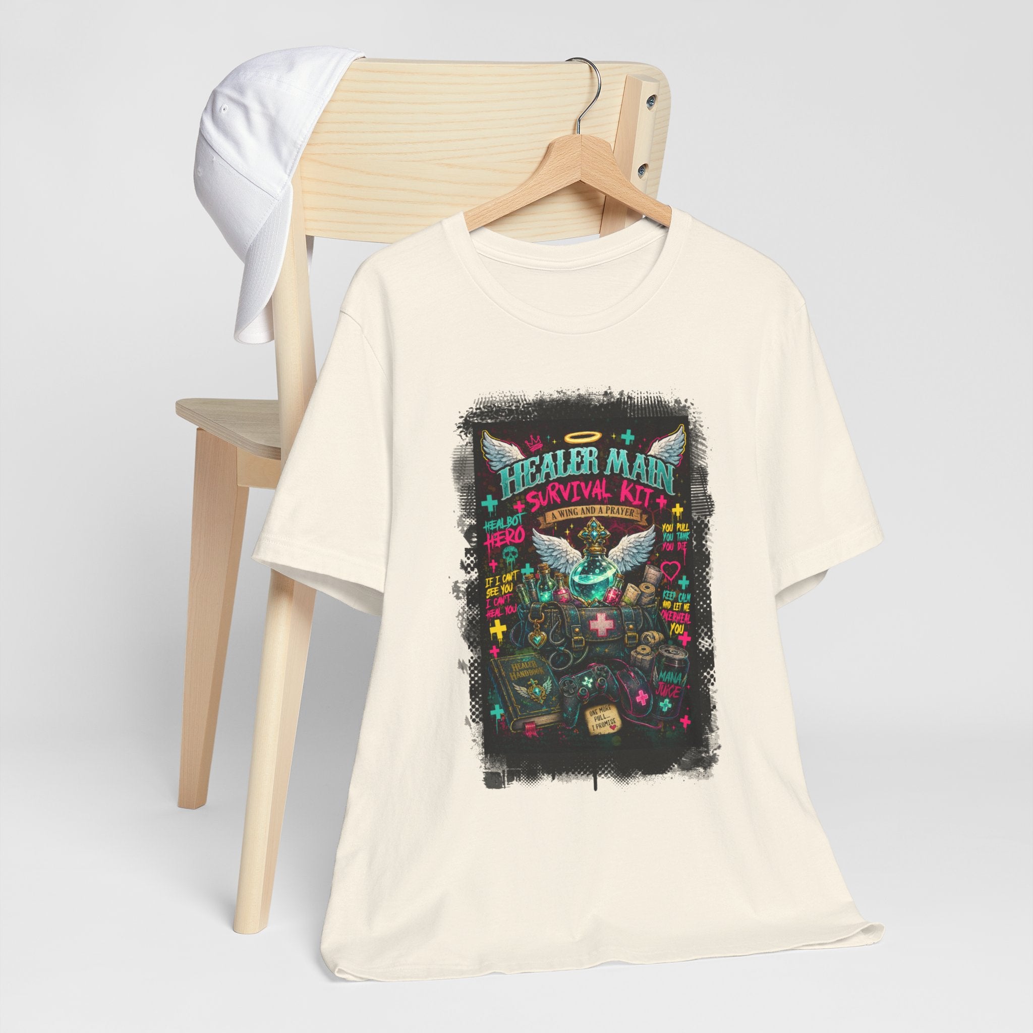Healer Main Survival Kit | Gaming Graphic T-shirt