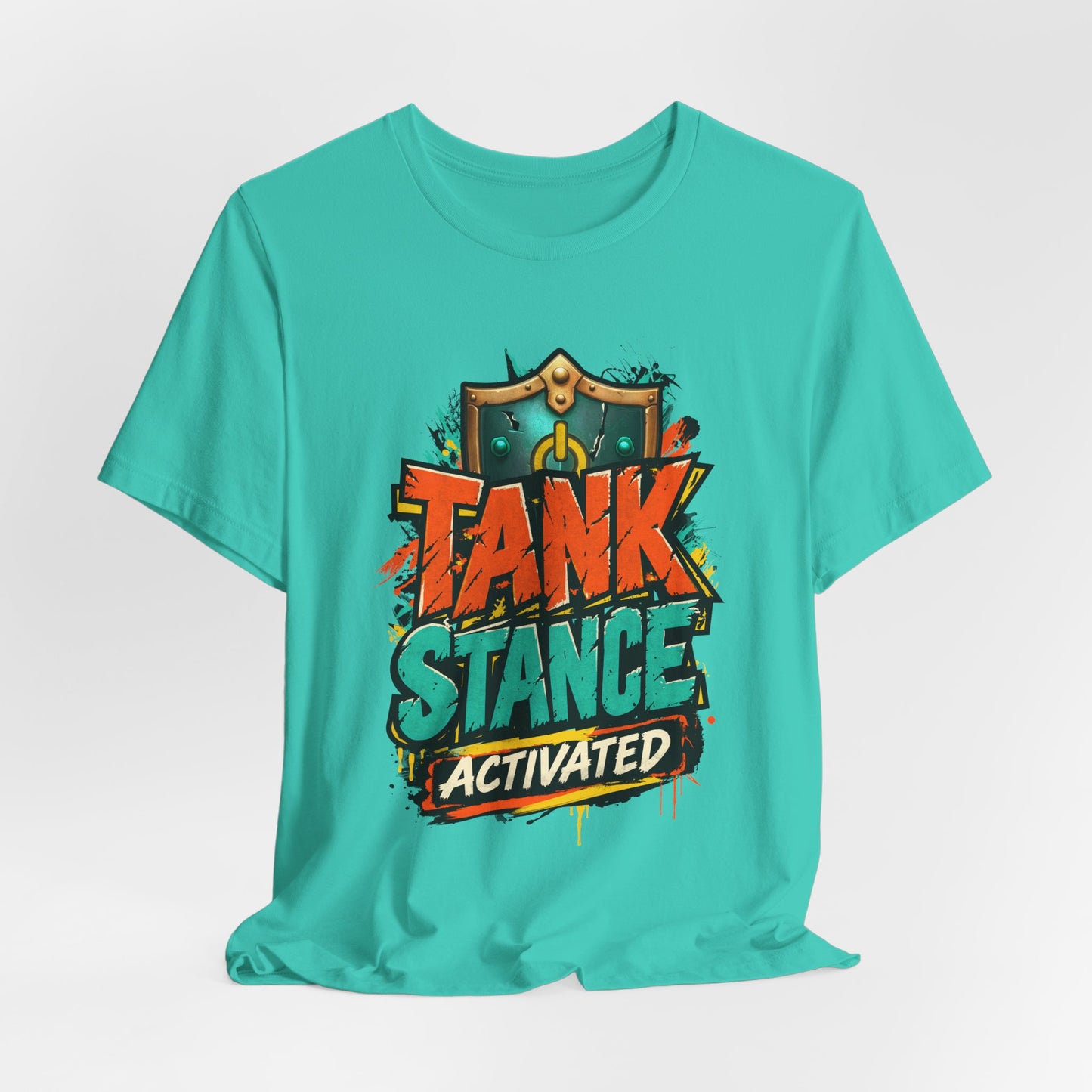 Tank Stance Activated Gamer T-Shirt – Neon Graffiti Tank Main Tee