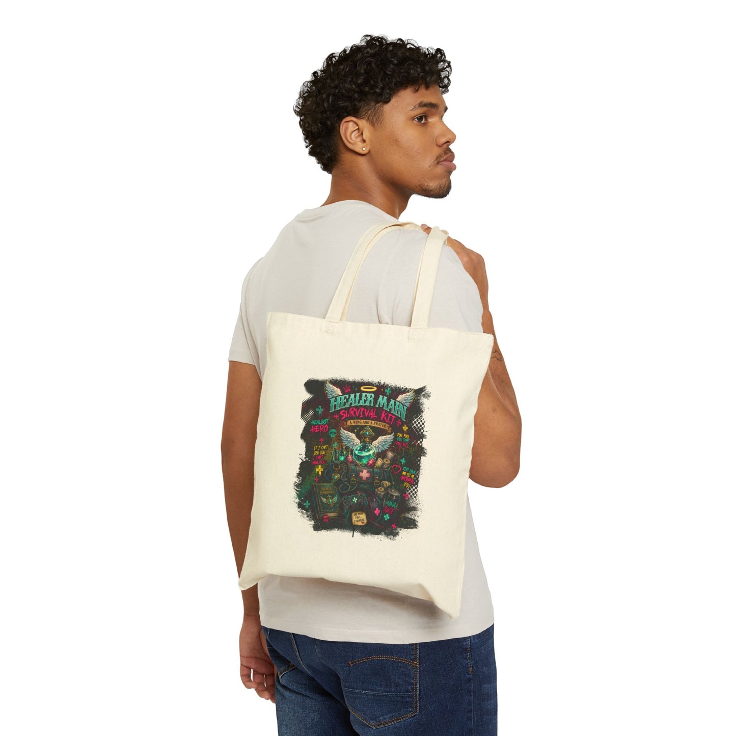 Healer Main Survival Kit | Canvas Tote Bag