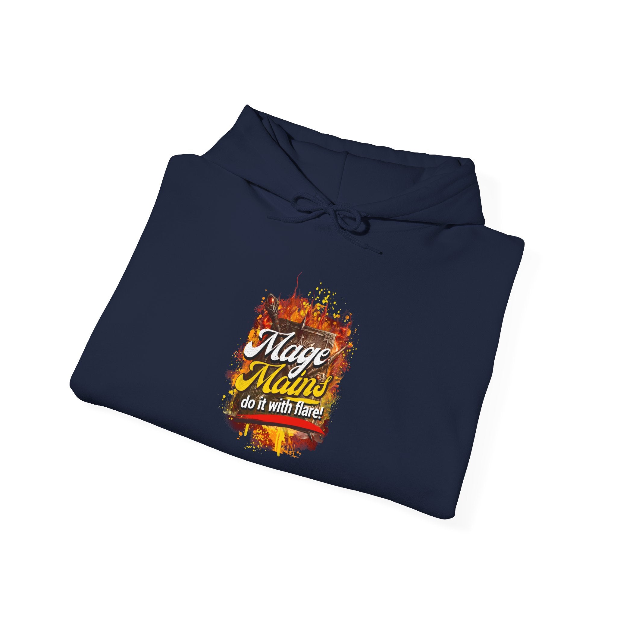 Mage Mains Do it with Flare | Gaming, E-Sports Hoodie