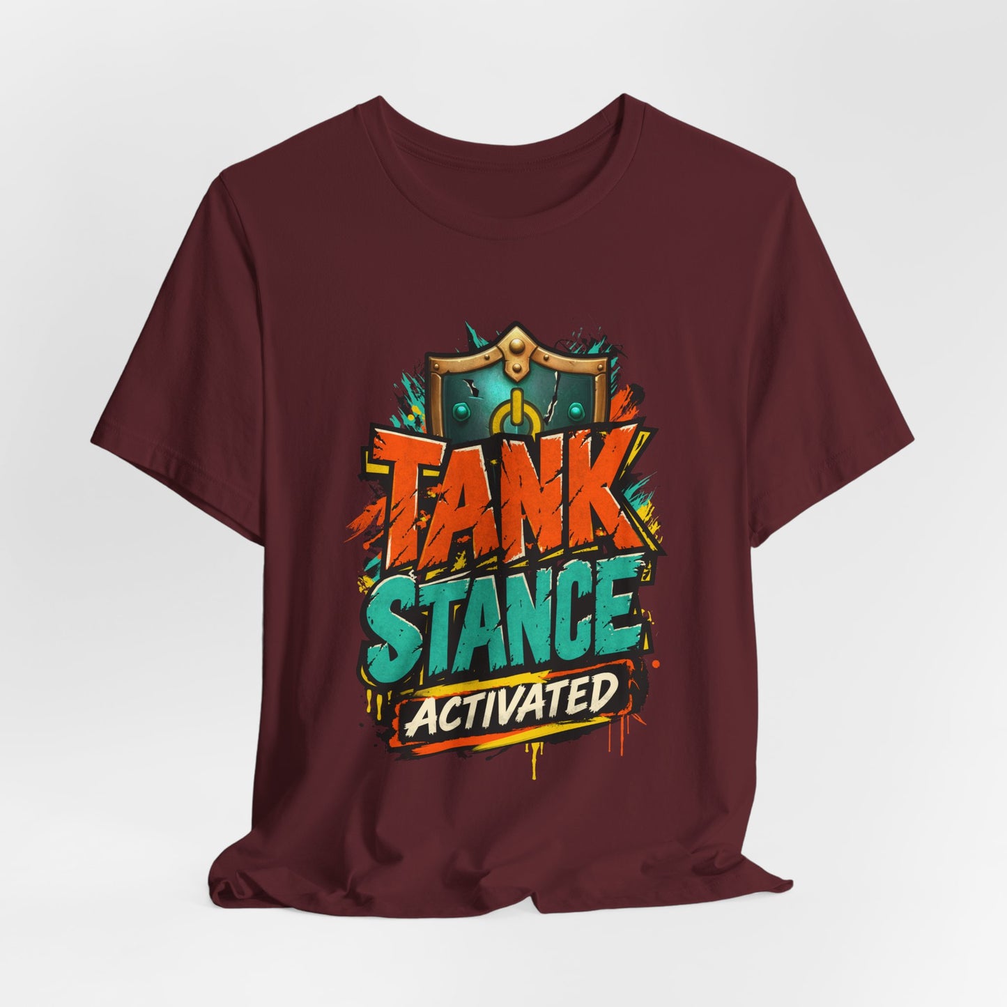 Tank Stance Activated Gamer T-Shirt – Neon Graffiti Tank Main Tee