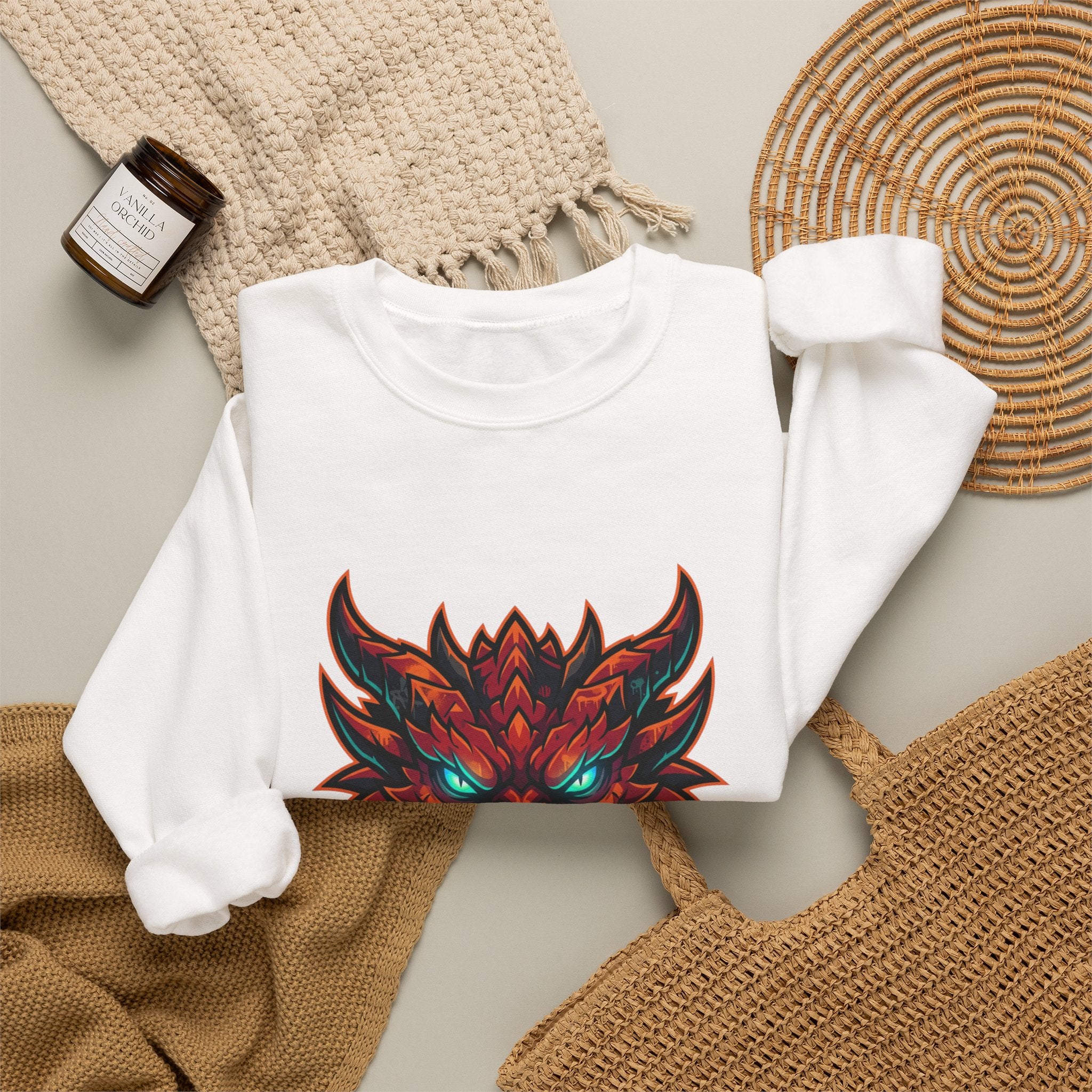 Dragon Soul sweatshirt | dragon, fantasy art, tattoo style
