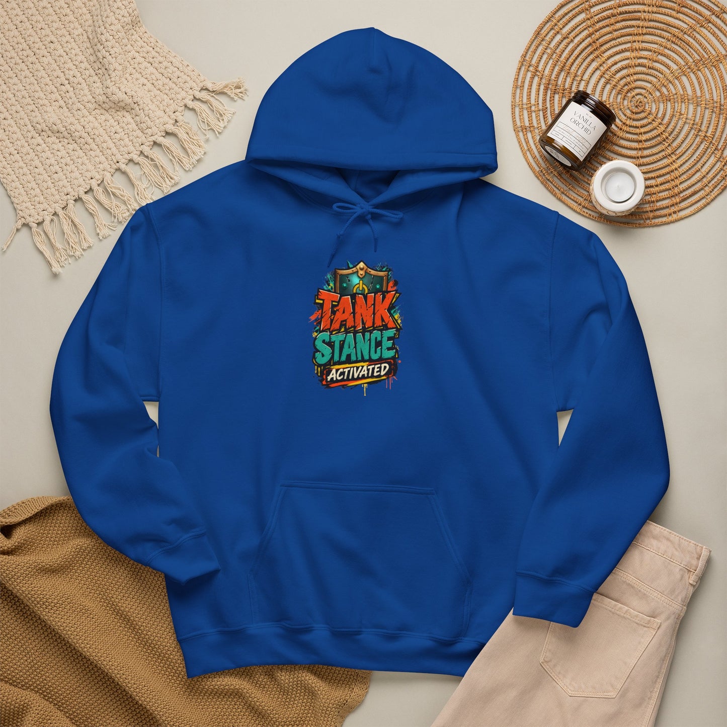Tank Stance Activated Gamer Hoodie – Neon Graffiti Tank Main Sweatshirt