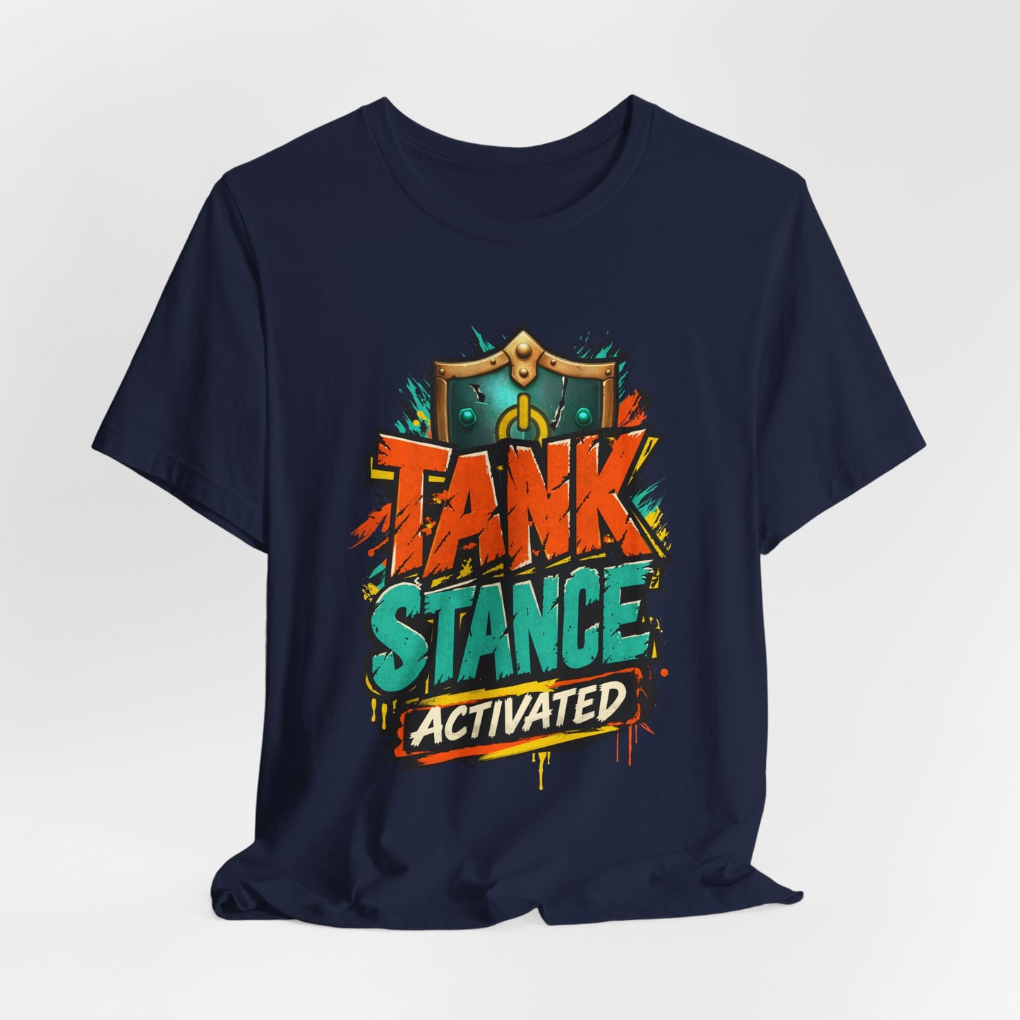 Tank Stance Activated Gamer T-Shirt – Neon Graffiti Tank Main Tee